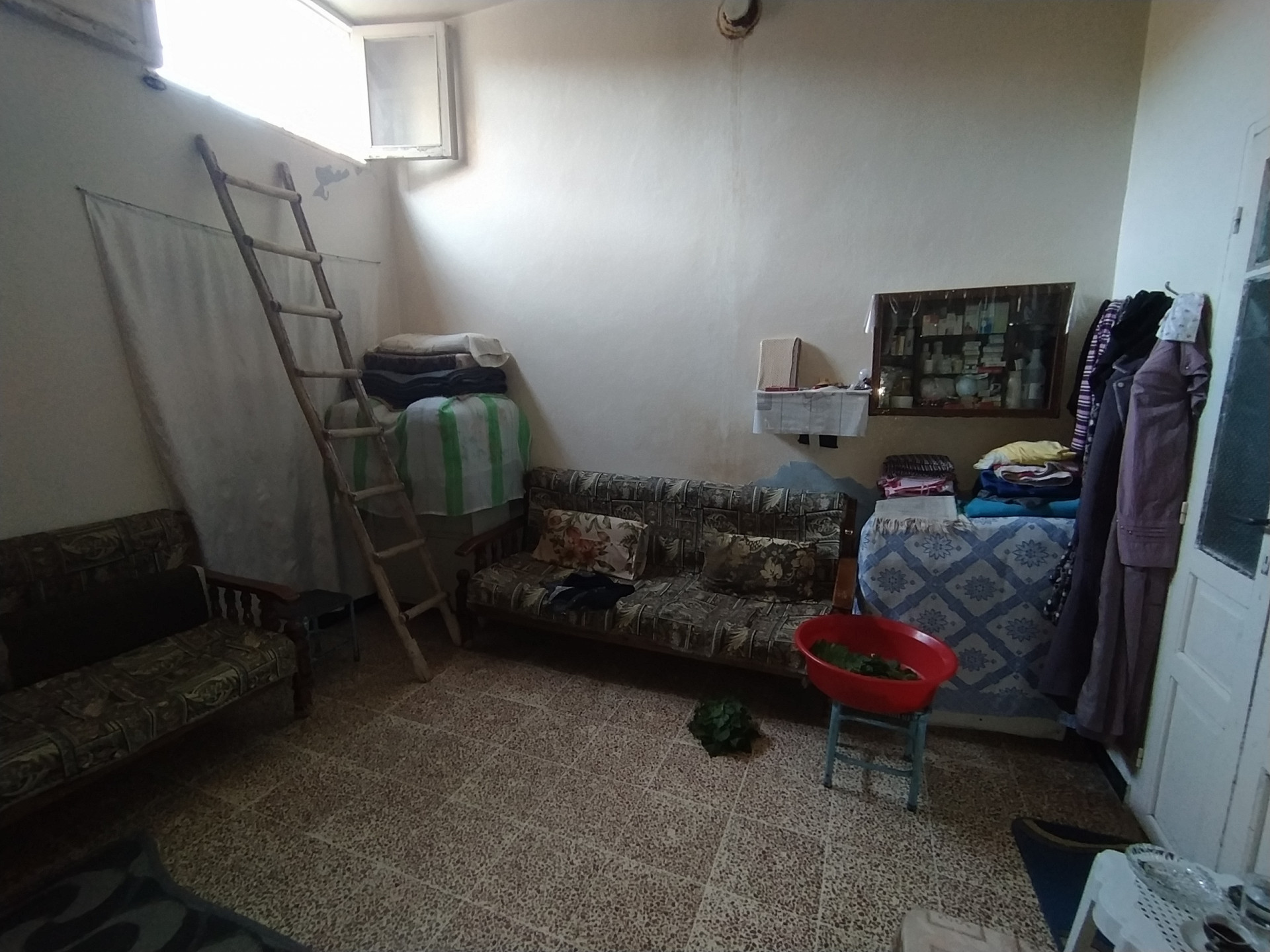 A family was enforced to displace