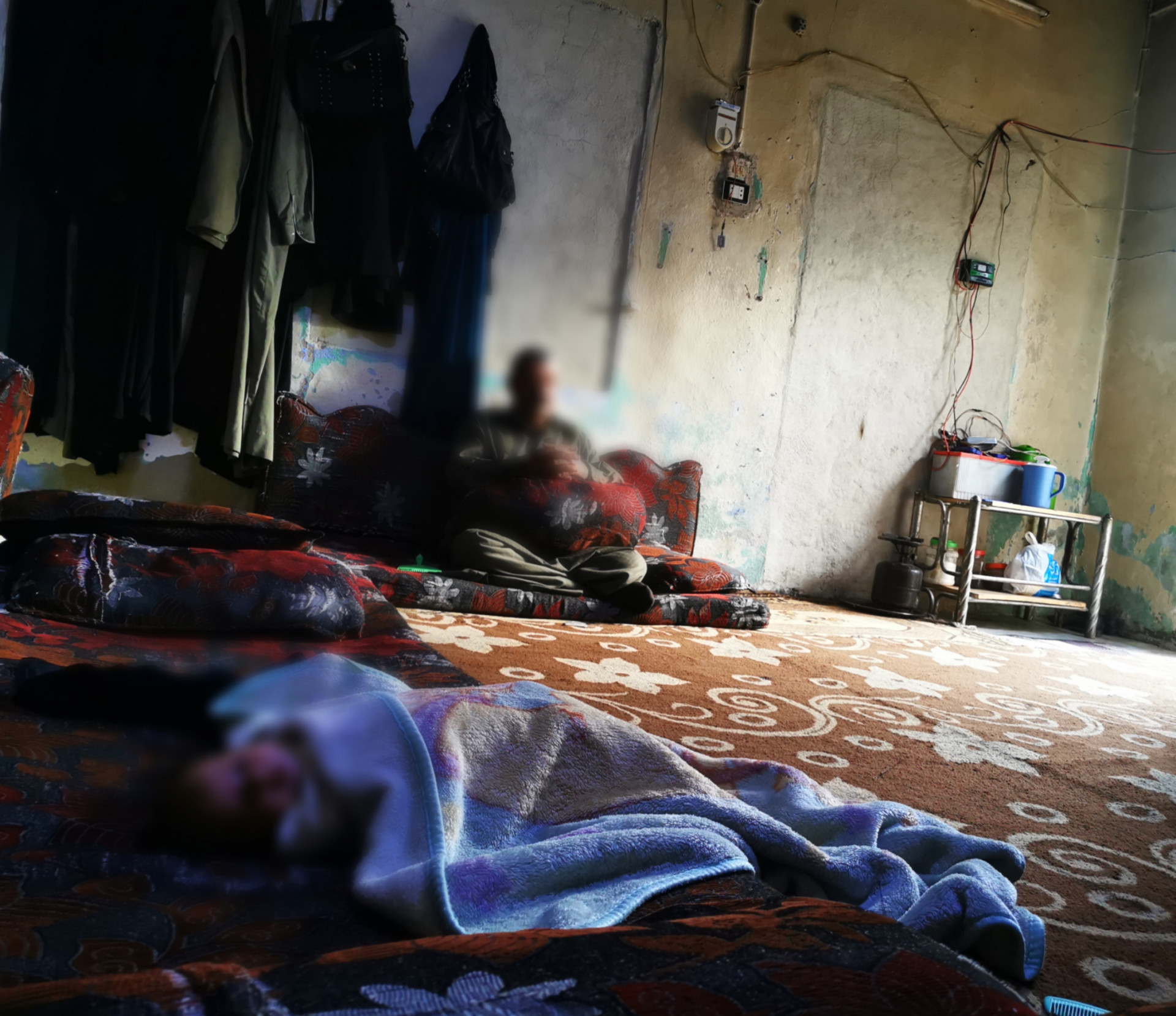An orphan girl living with her grandparents