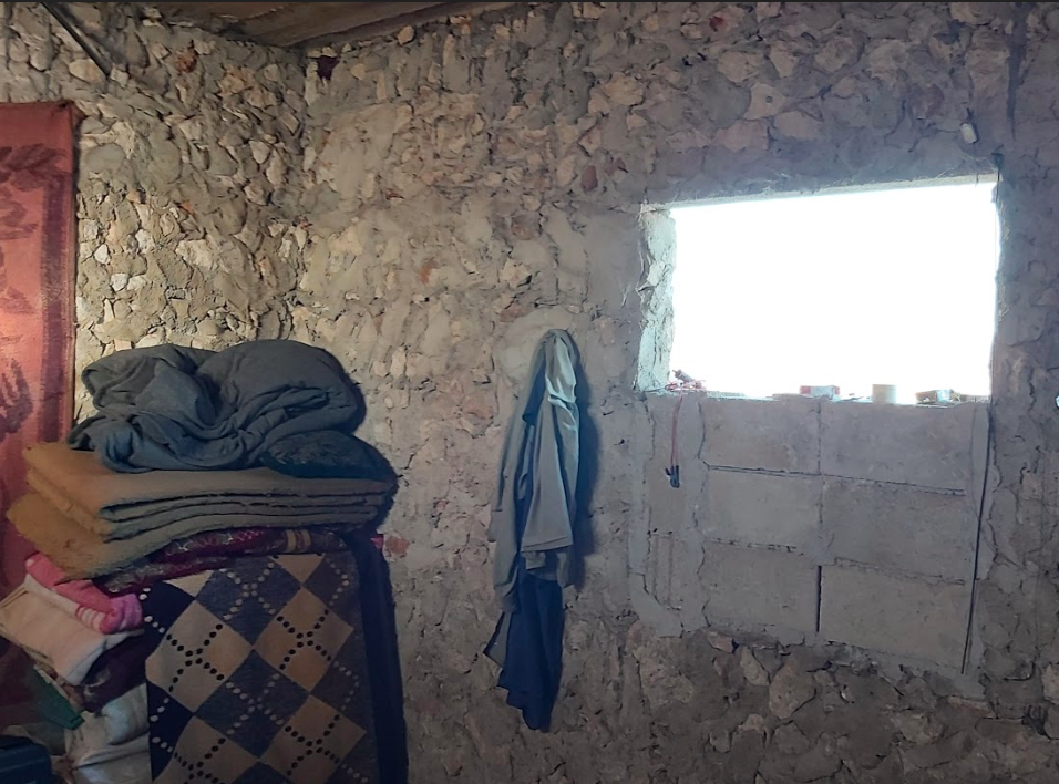 A displaced family needs help