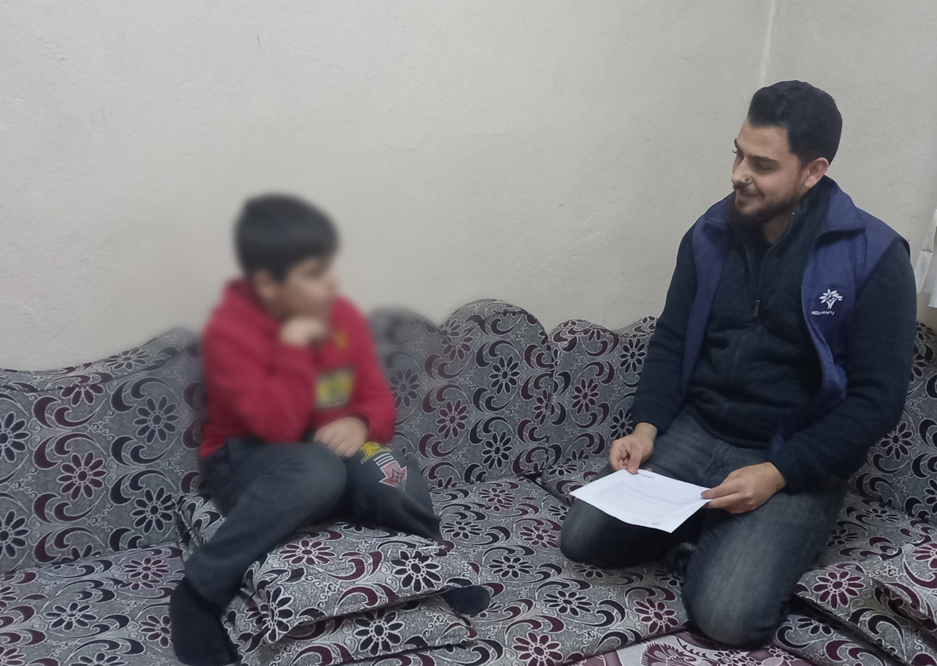 Rasheed is with vision impairments, needs help