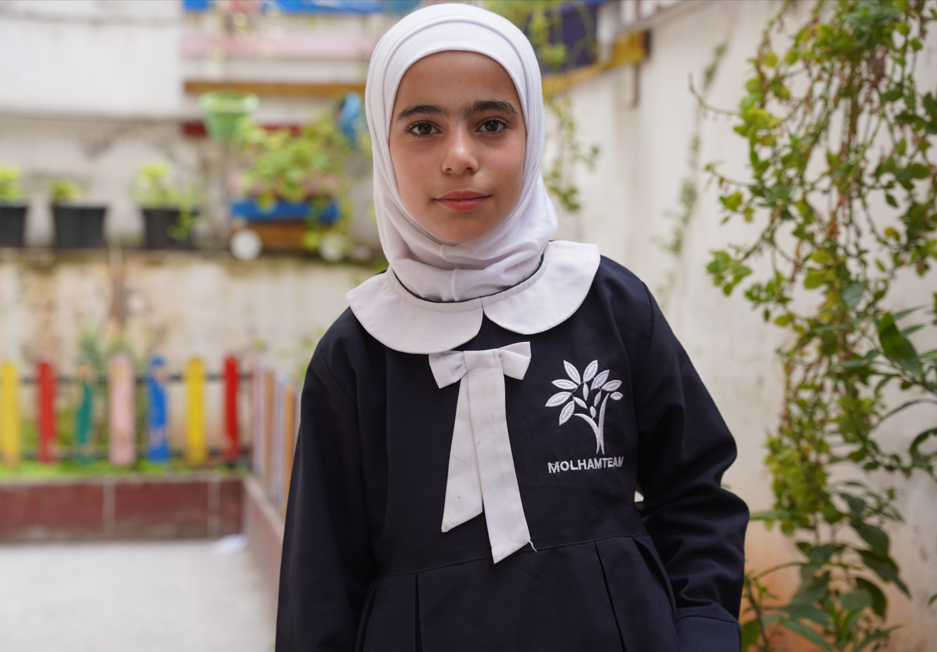 Batoul is an orphaned child in need of educational sponsorship.