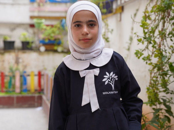 Batoul is an orphaned child in need of educational sponsorship.