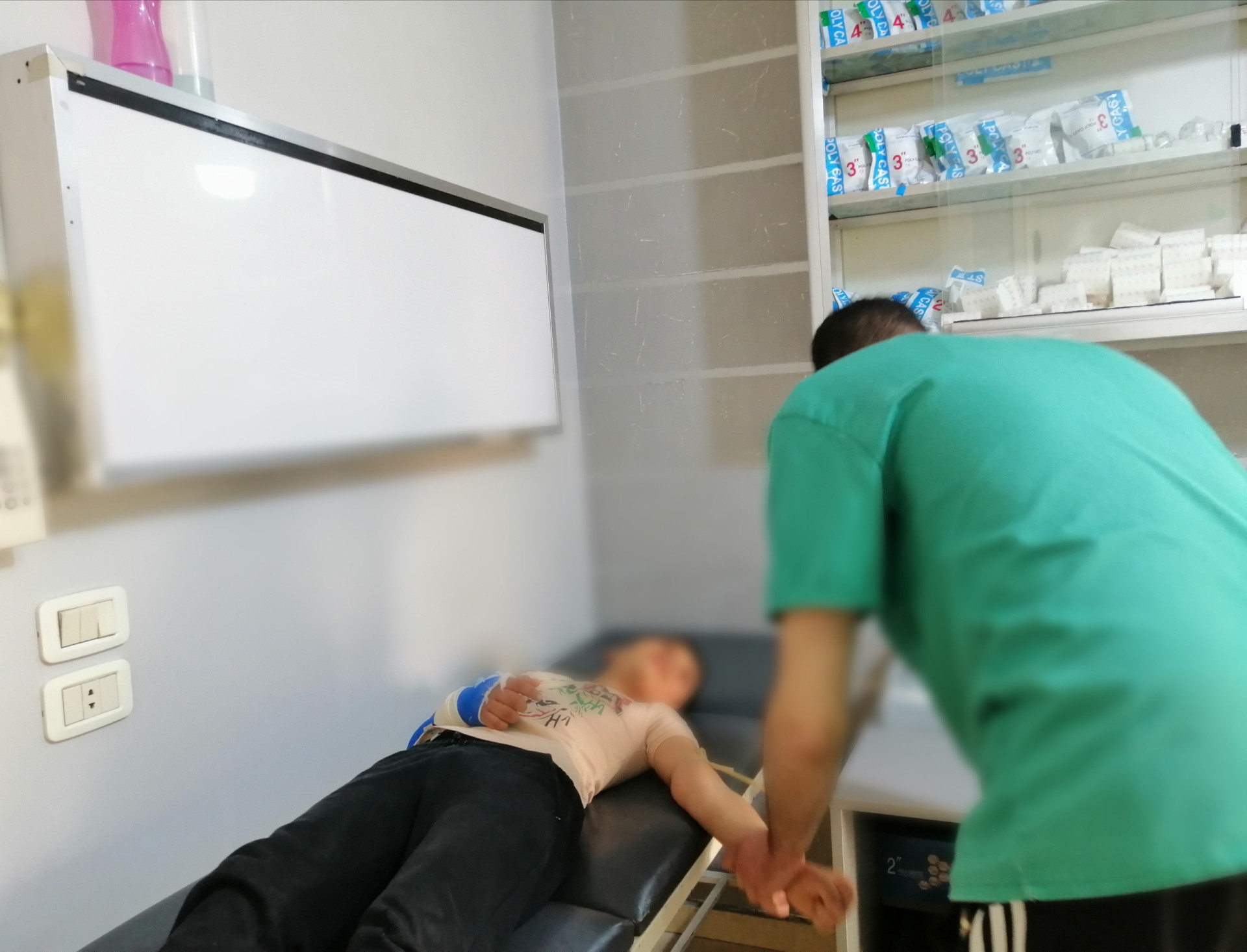 Mohammad is with displaced fracture and needs surgery