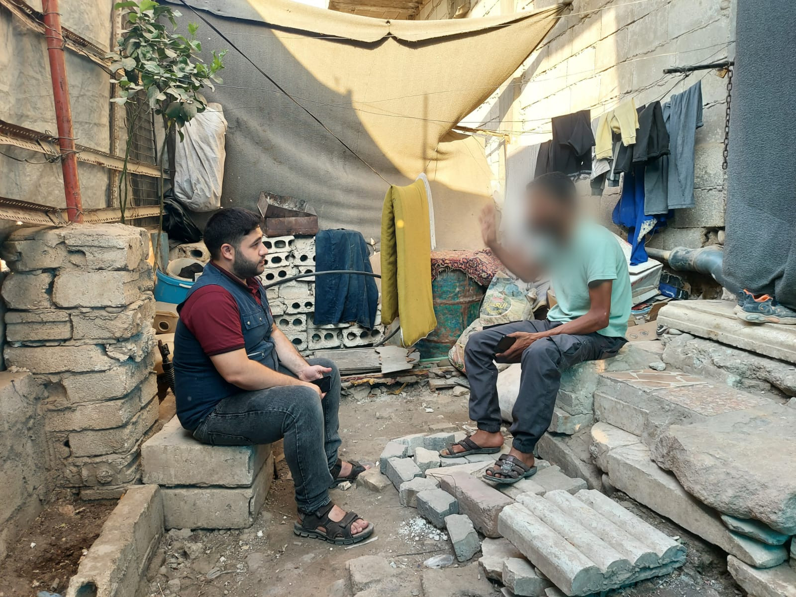 From the wreckage of war and the darkness of destitution, He asks for your help.