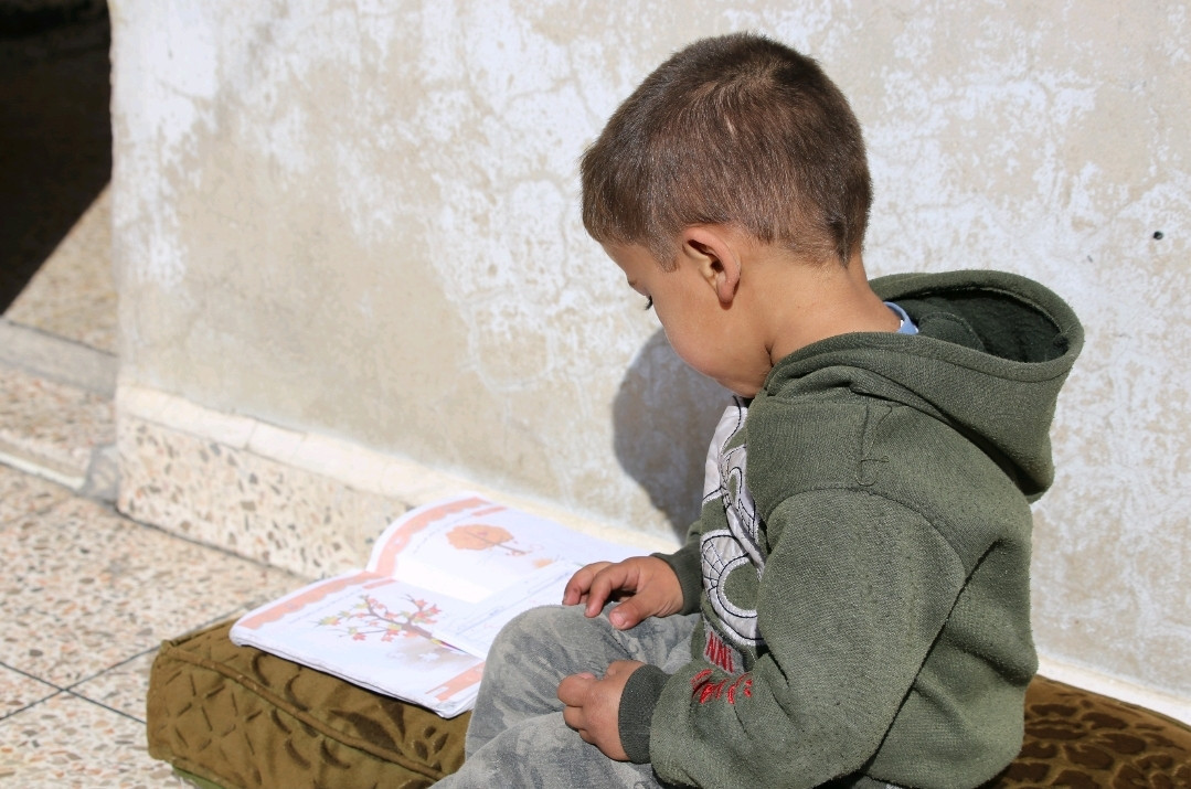 Qais is an orphan from the countryside of Aleppo