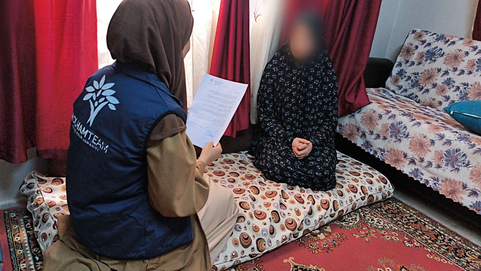 Help Khadija and her family.