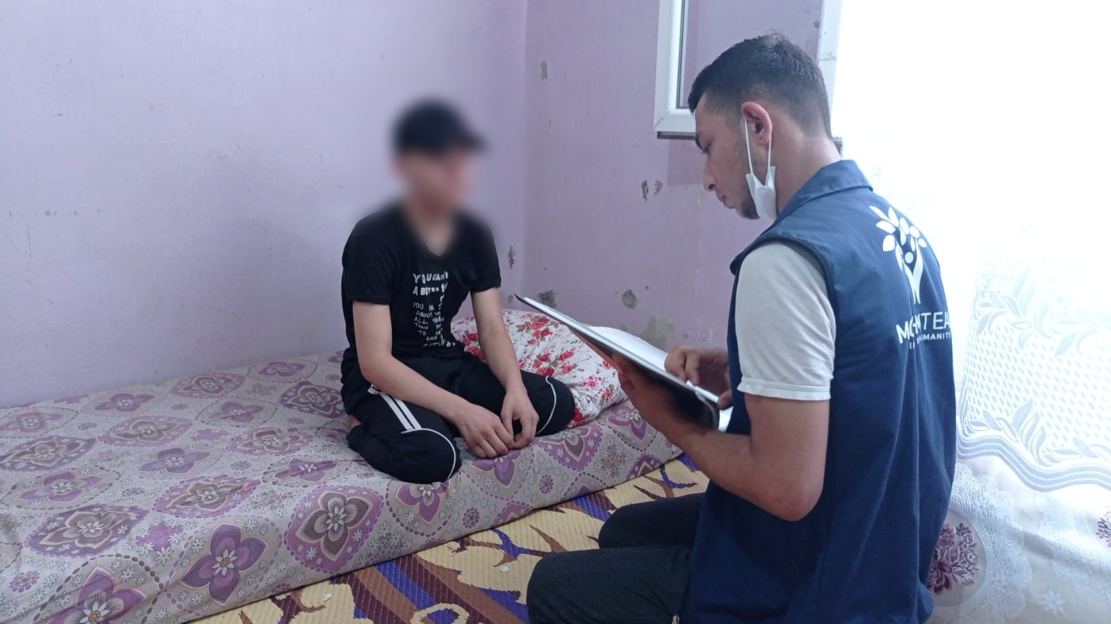 Muhammad suffers from cancer and needs injections.