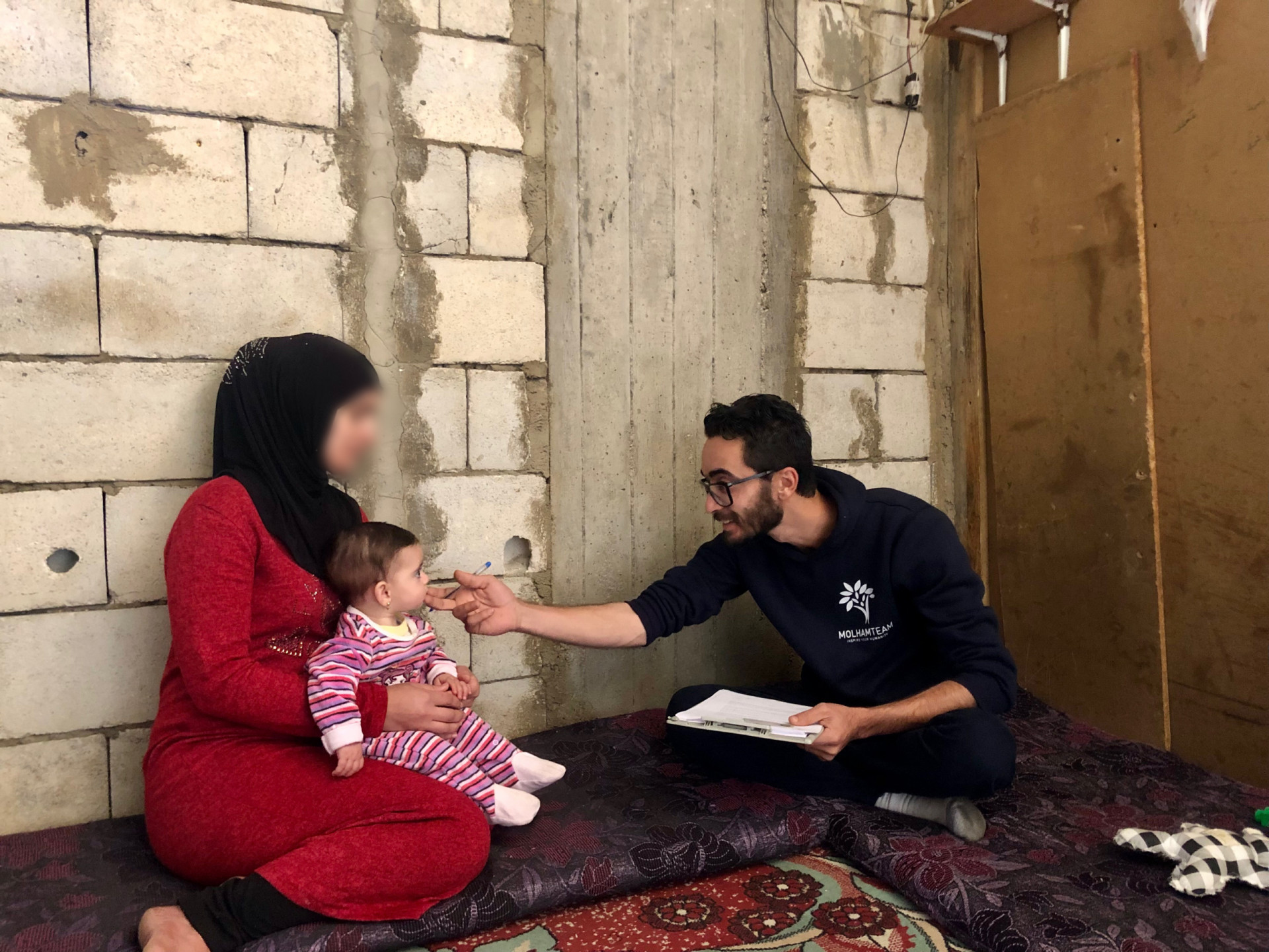 Extend a helping hand to Taghreed and her family.