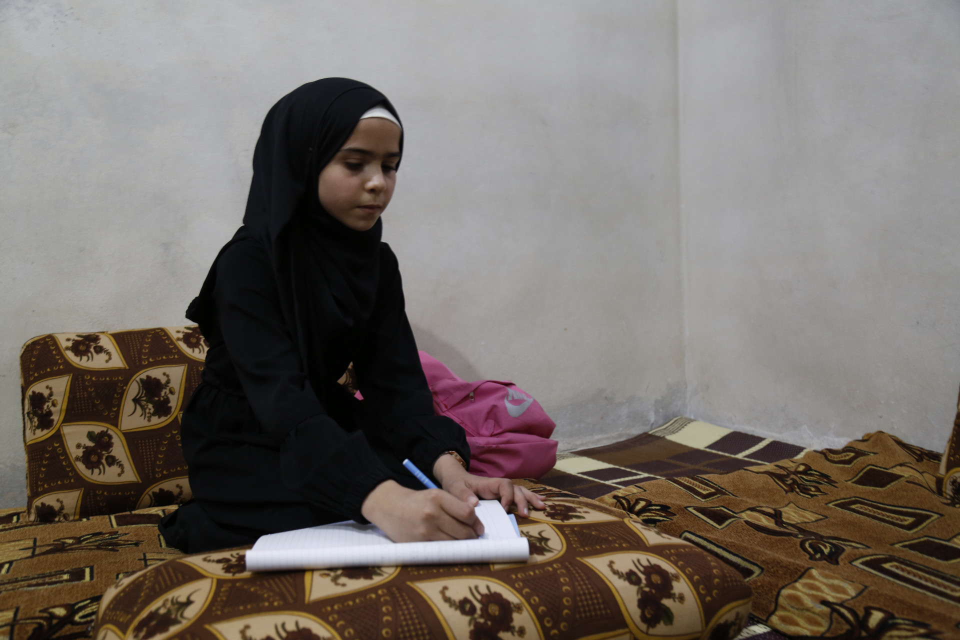 Qamar, an orphan from Aleppo