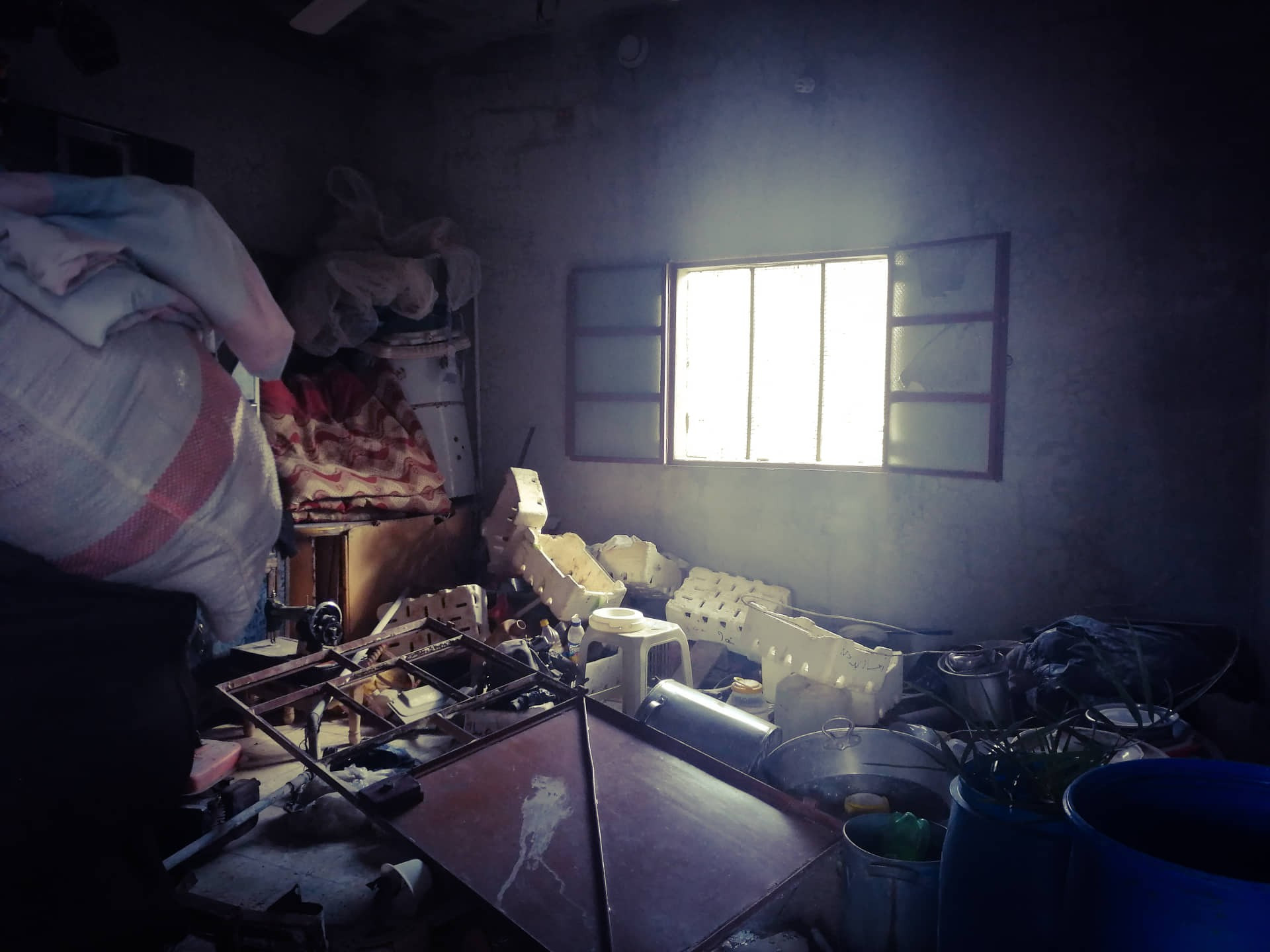 A family lost their home