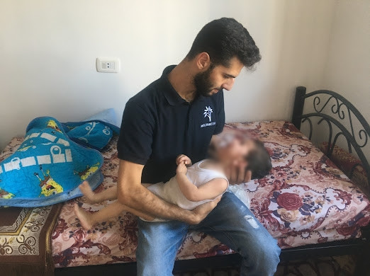 Ahmed has brain inflammation and his living condition is terrible.