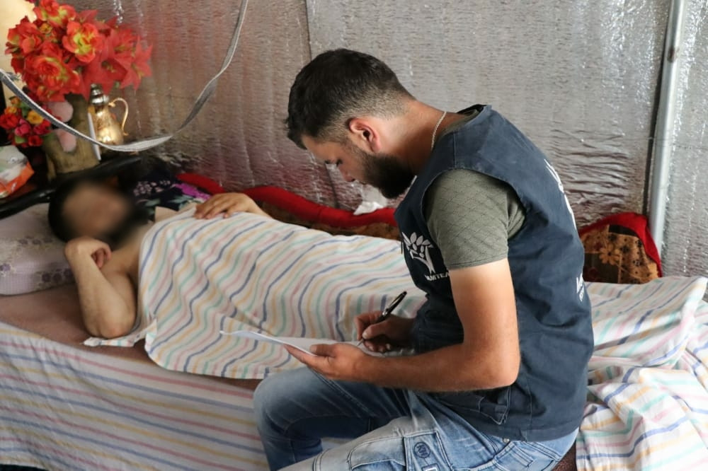 A family lost her only breadwinner's job due to a severe injury
