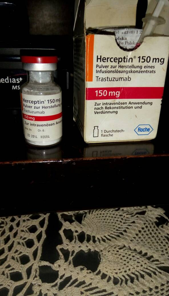 Therapeutic Ampoules for a breast cancer patient