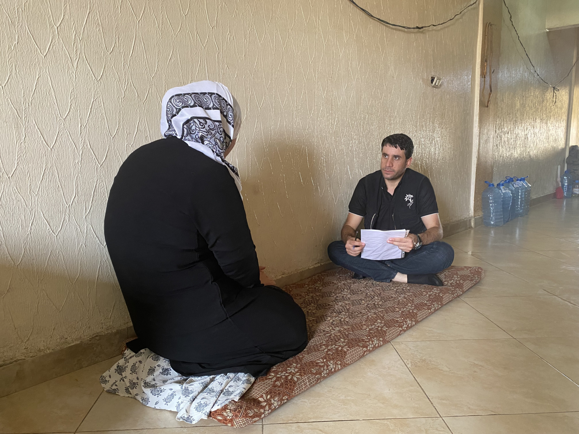 Khadija passes through tough times with her child