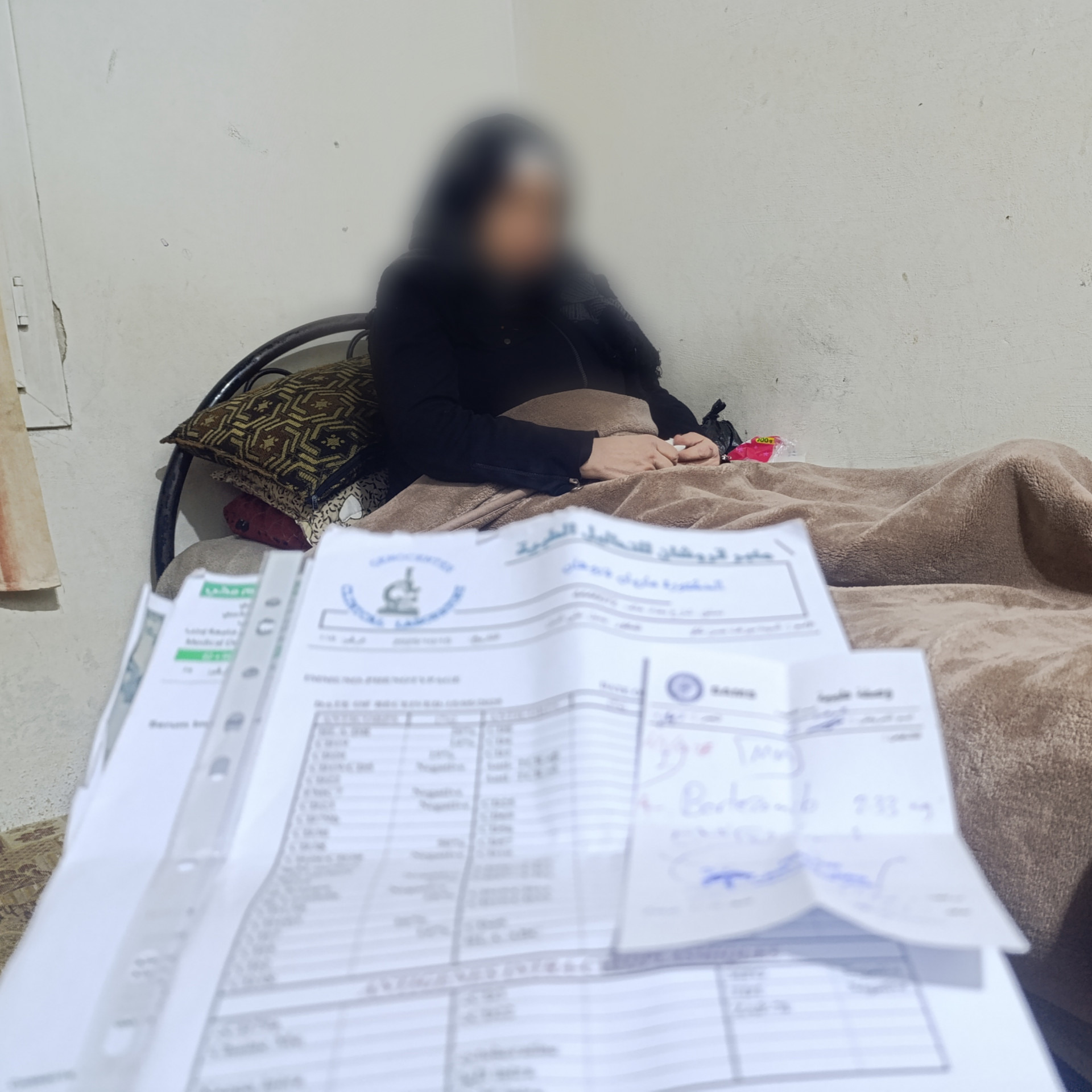 سرطان الدم لم يُصب جسدها وحده