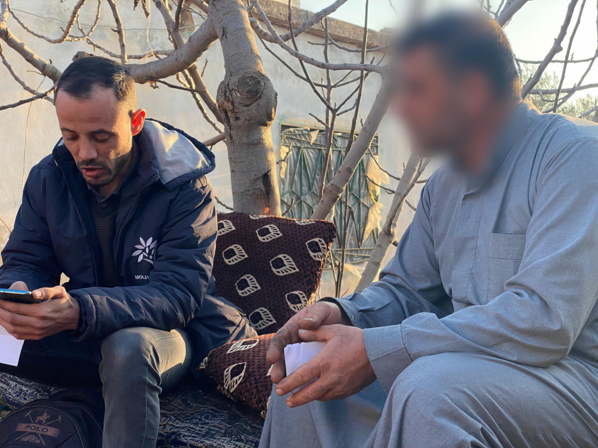 Louay has family to support and might lose his vision and needs surgery!
