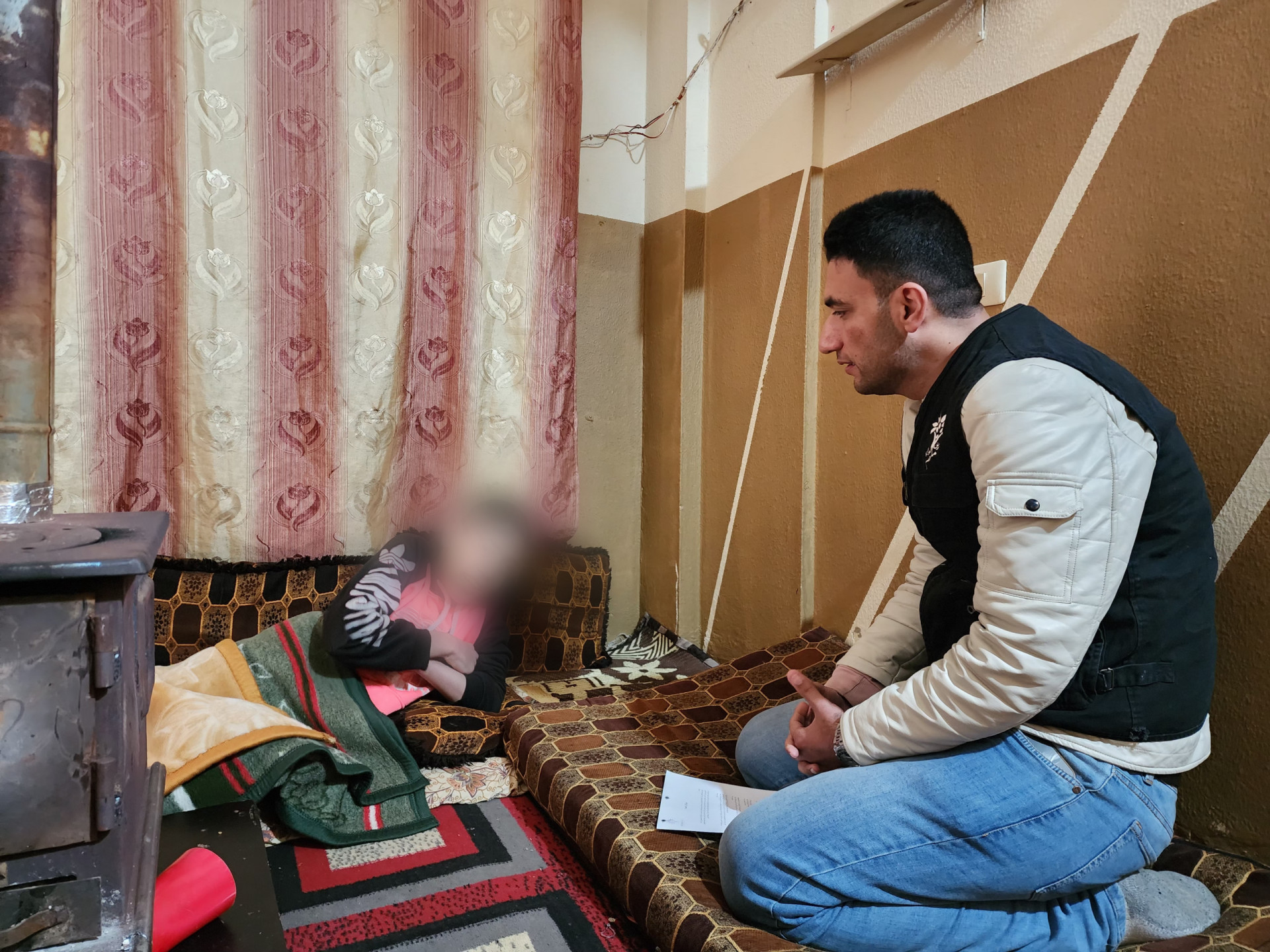 Who will help this family?
