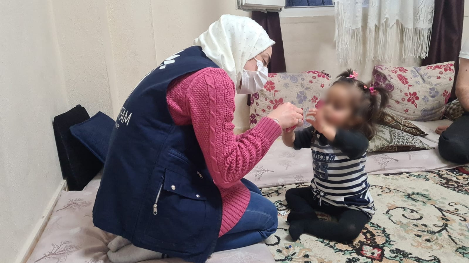 Your donation could make a difference in Amina's chronic walking difficulty