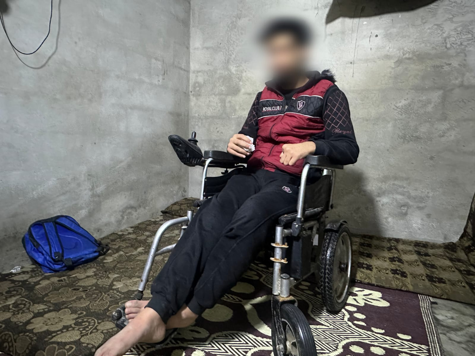 Lass uns Mahmoud und seine Familie weiterhelfen