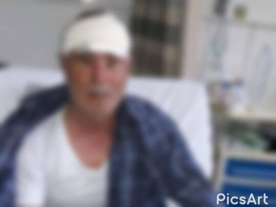 A refugee got in a car accident