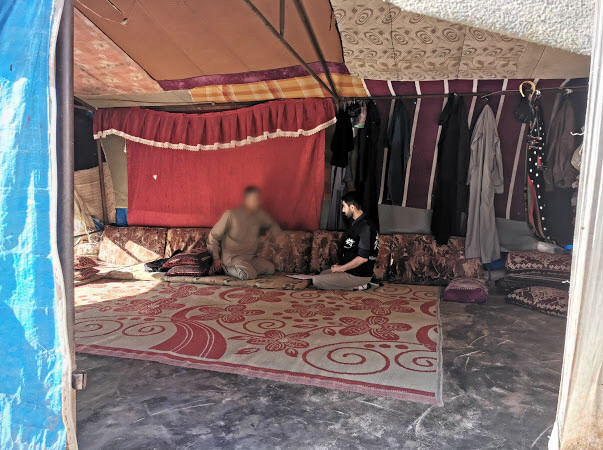 Ahmed and his family were forced into displacement and lost all their belongings
