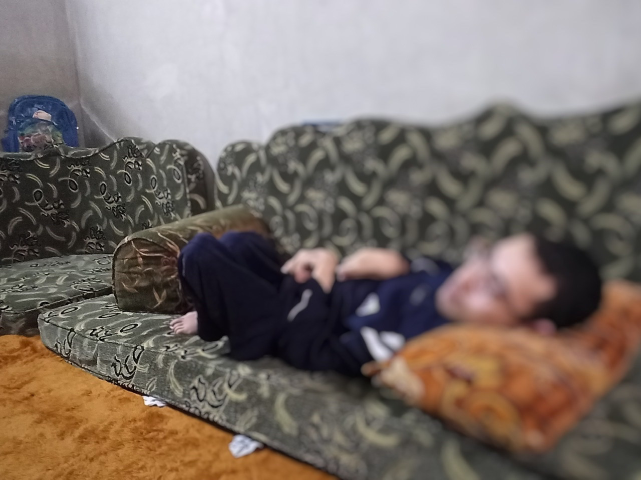 Ahmad is with muscular atrophy and needs support