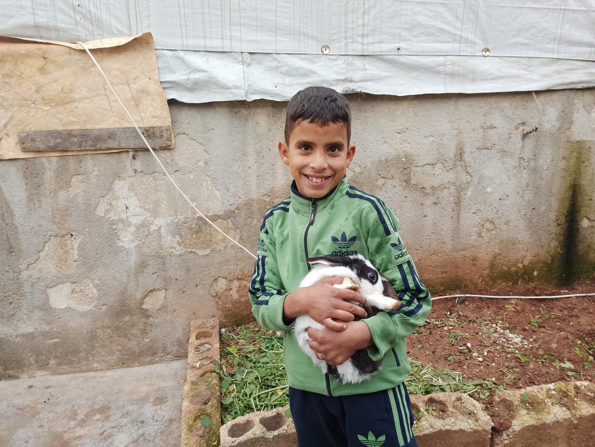 Abdulrahman is an orphan from Daraa