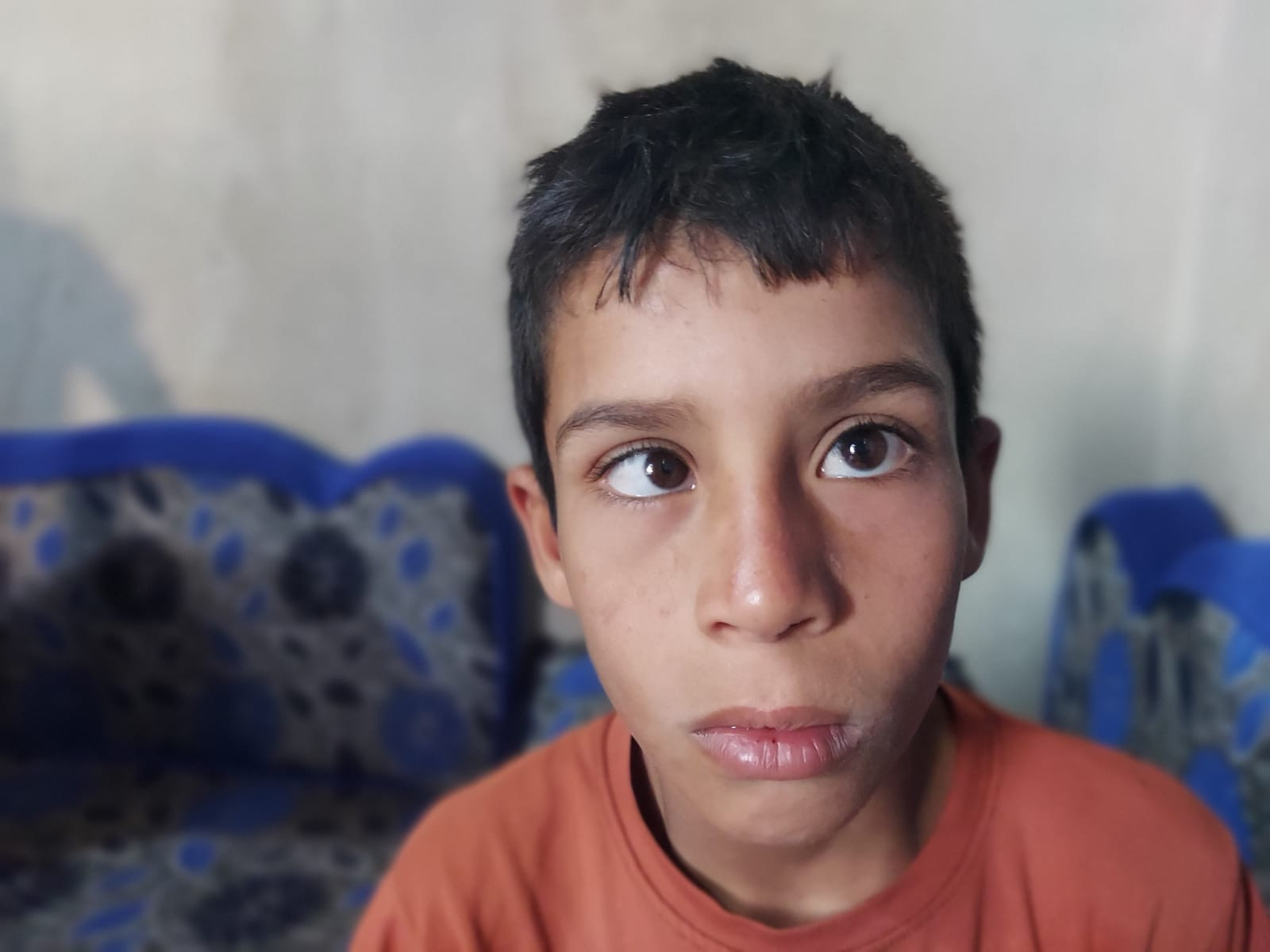 Mohammad has been suffering from strabismus since birth, which is affecting his vision! he needs surgery!