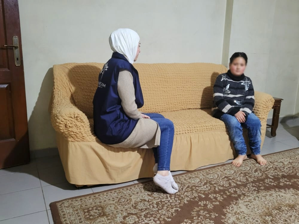 Jamila's family lives in extreme poverty