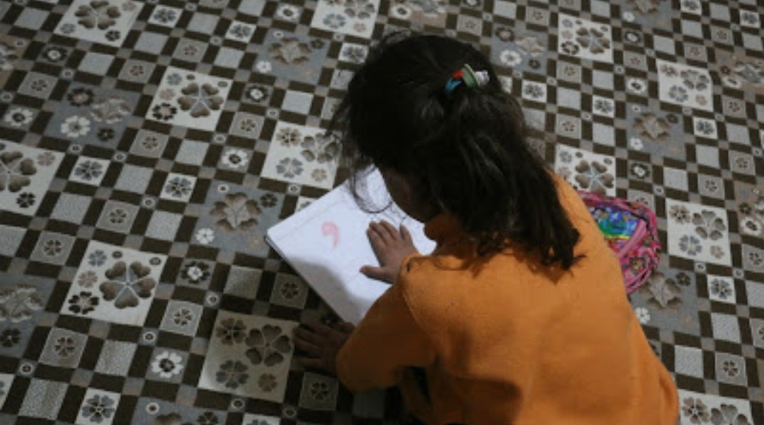 Sheam is an orphan girl from the Aleppo countryside