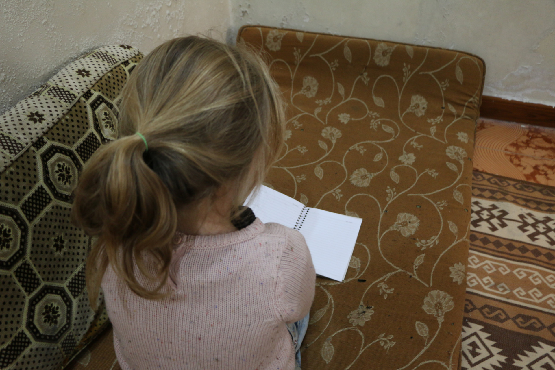Sana, an orphan from Aleppo