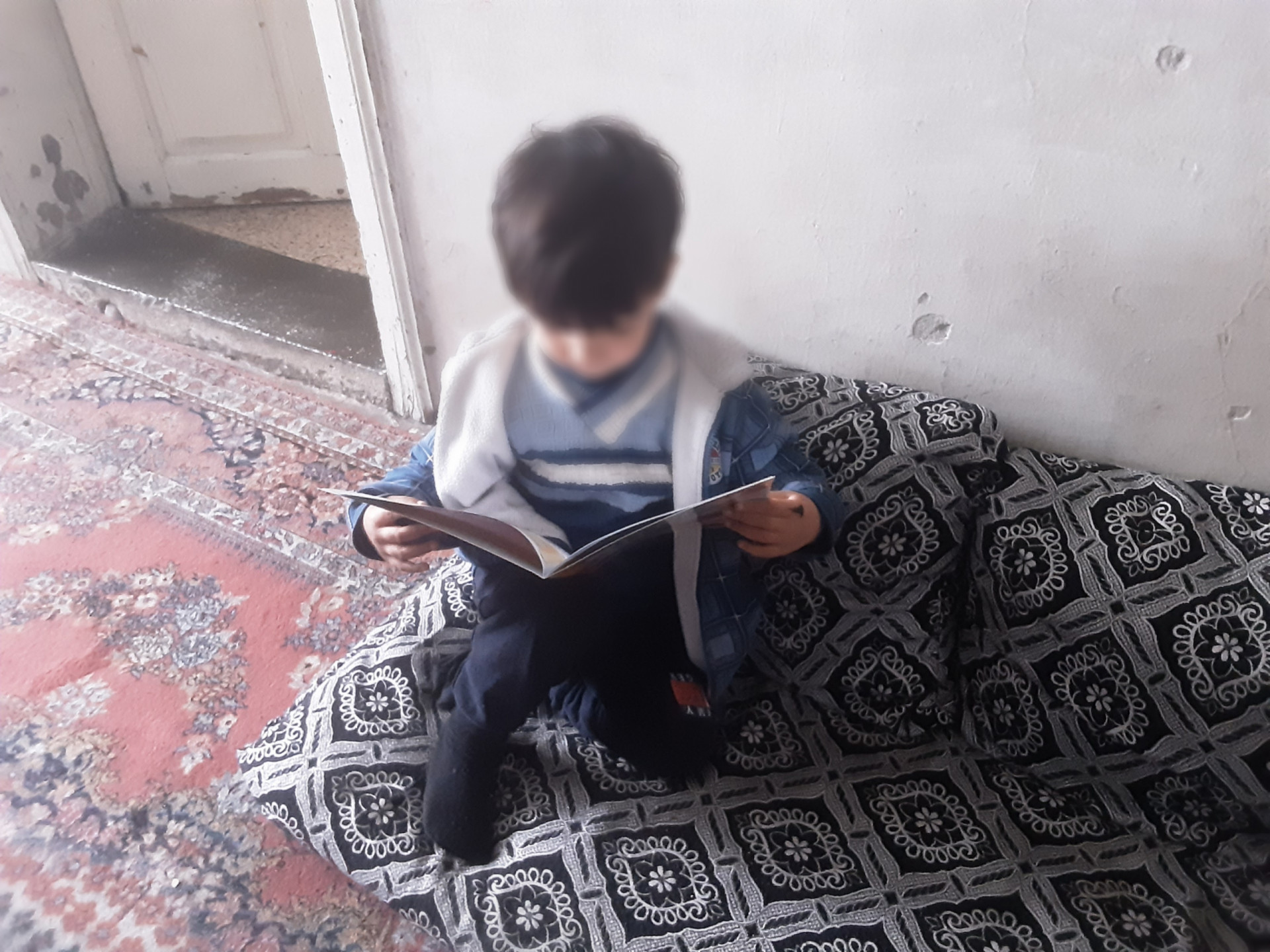 Mahmoud wishes his children a better life
