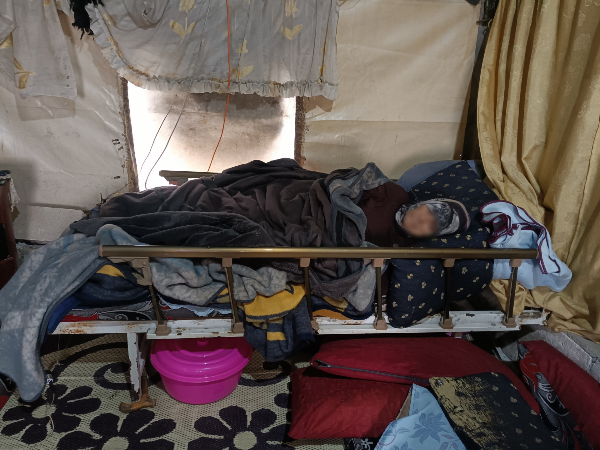 Subhiya has cerebral stroke and lives amid poor living conditions, and needs your support