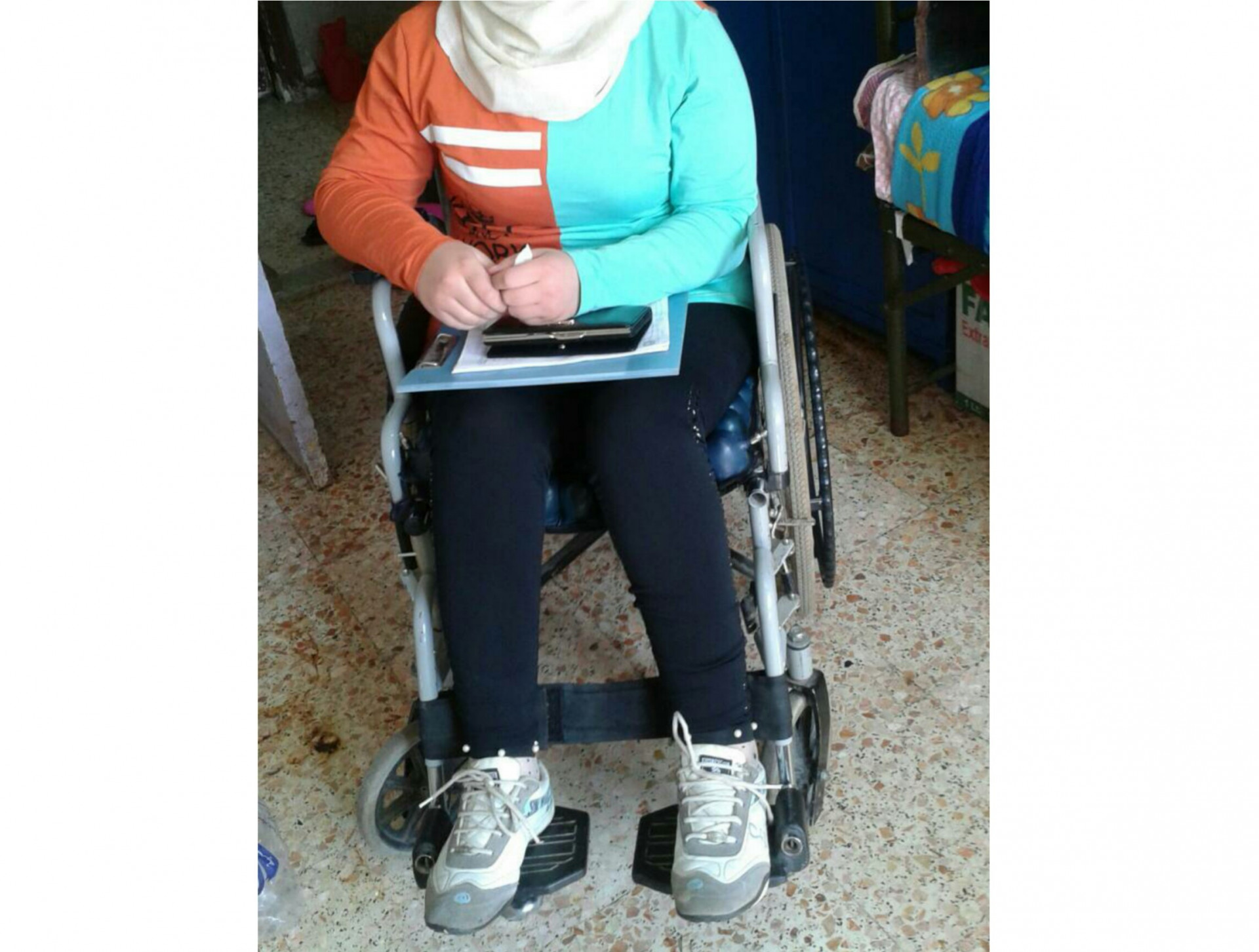 A student needs a wheelcheer