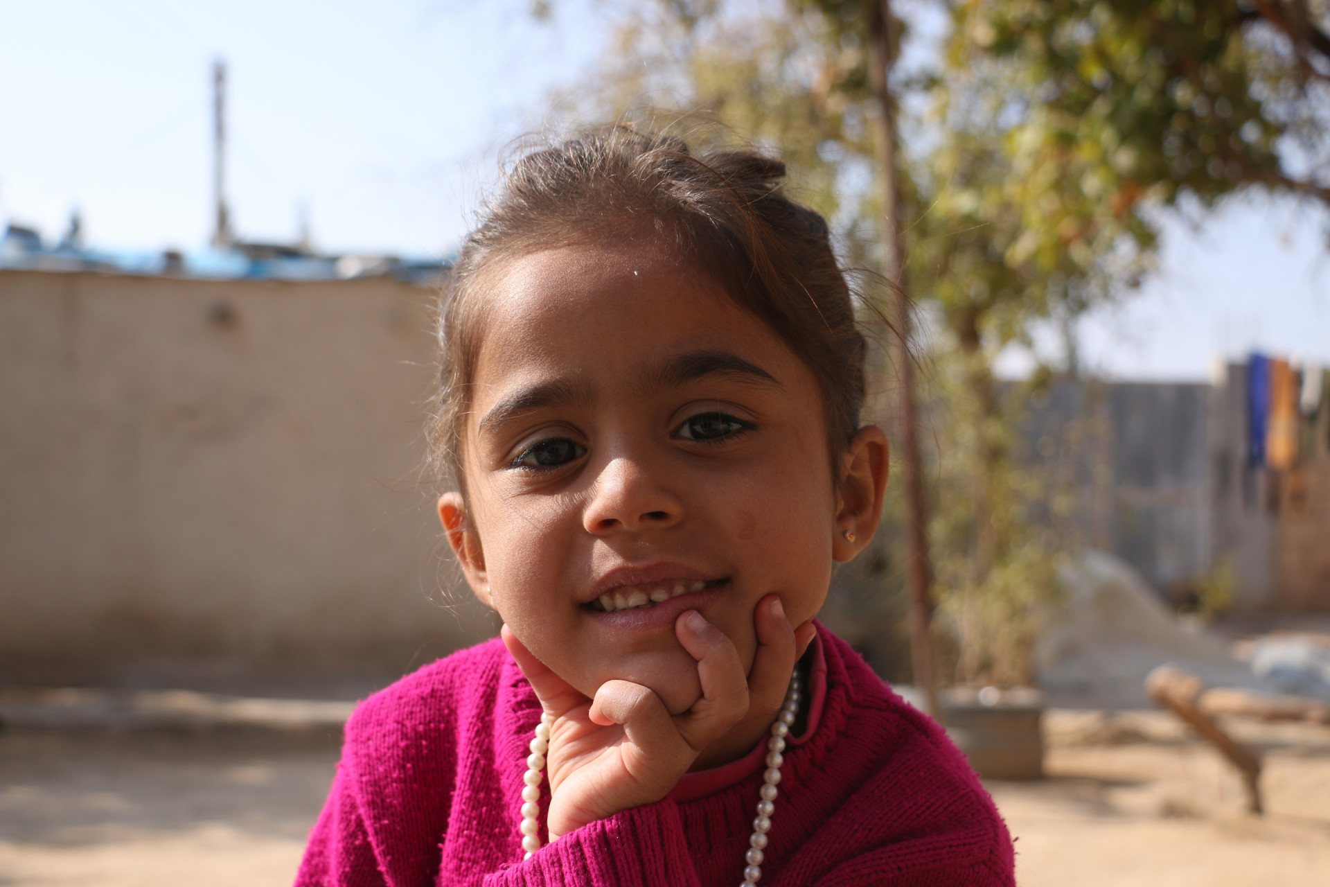 Hidaya is a girl from Tal Abyad