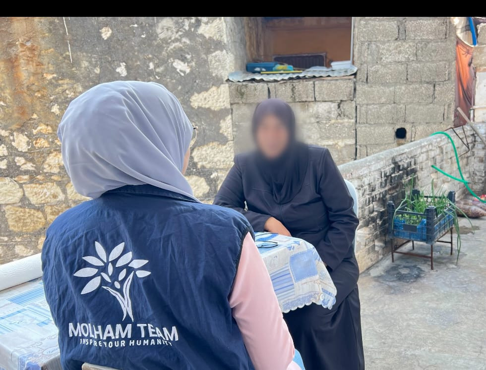 Eine Familie, die unter härtesten Bedingungen lebt