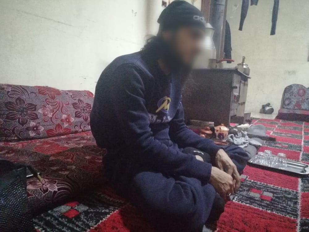 Ahmad is with hemiplegia and needs wheelchair