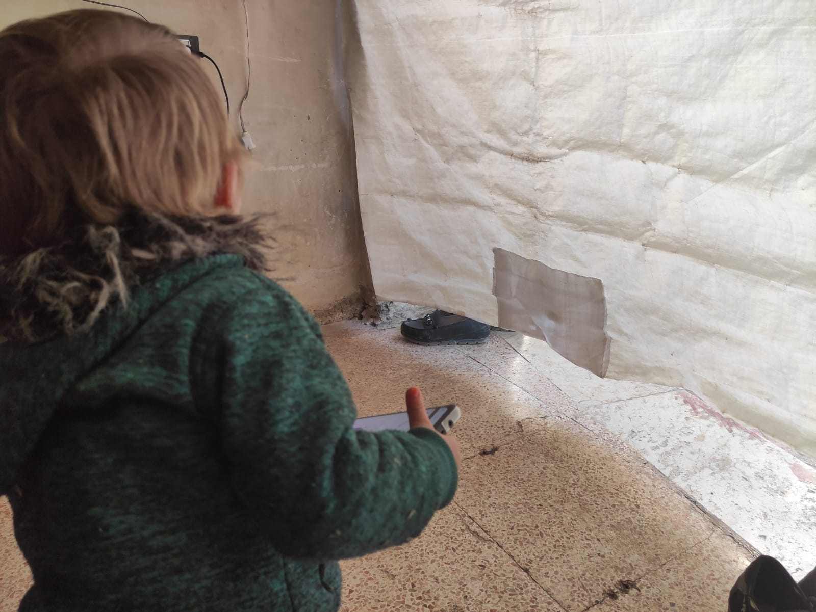 Yemen, une orpheline de la campagne d'Alep