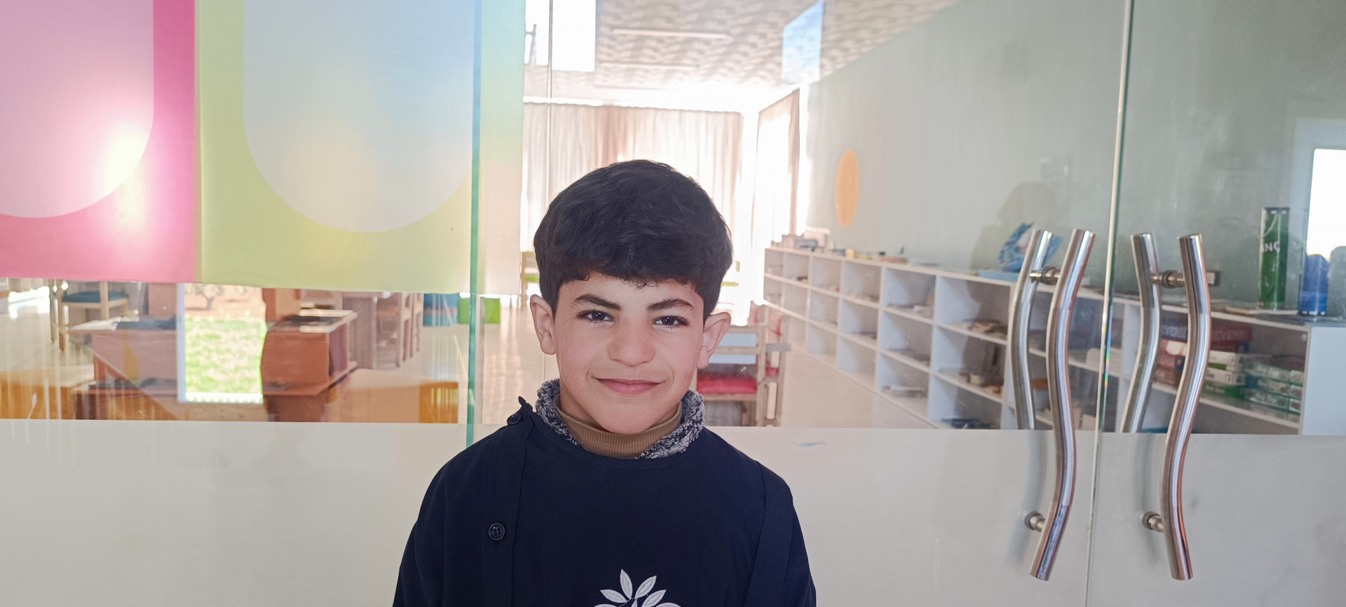Faraj is an orphan boy who needs a sponsorship