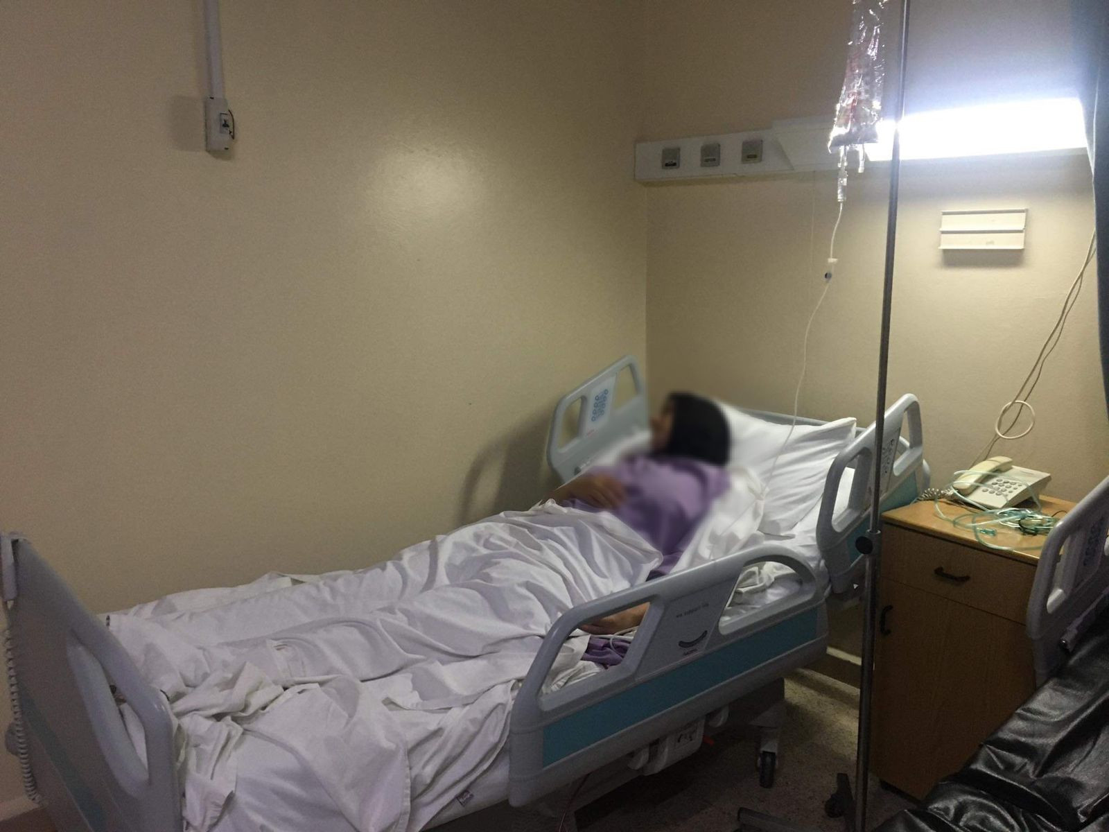 A patient suffers from womb bleeding and needs urgent surgery.