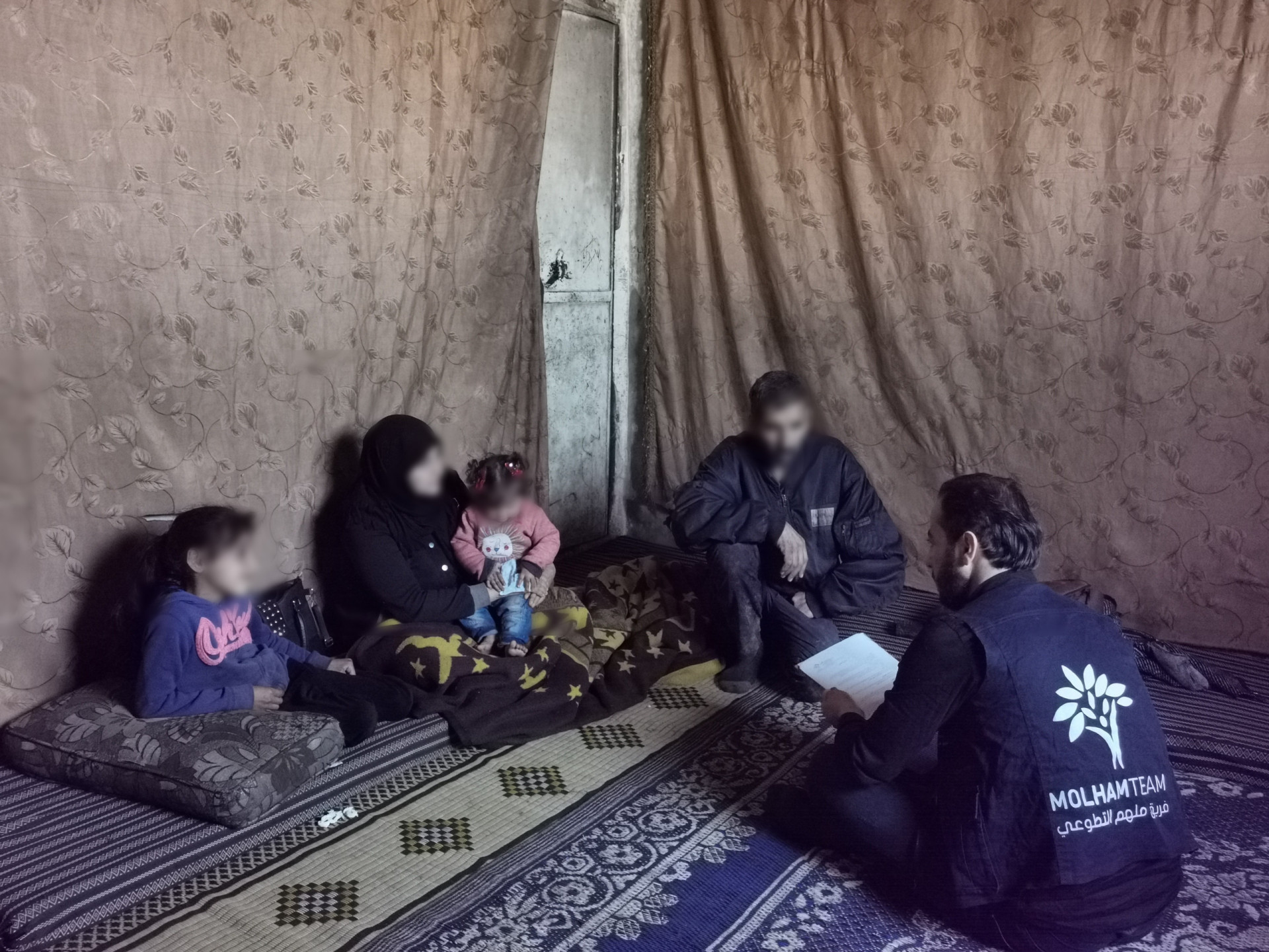 Joma'a and his family are struggling in poverty and hunger
