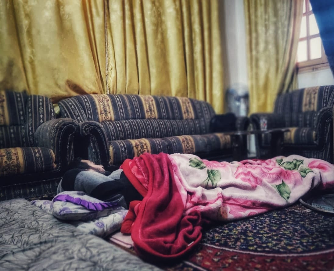 The breadwinner of the family is unable to work and needs your help