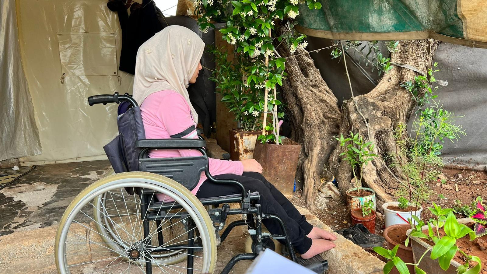 Shahed's illness is making her unable to move.