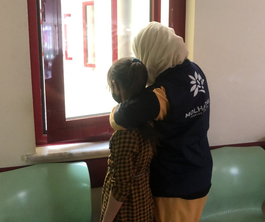 Tasnim is a girl with a cardiac defect