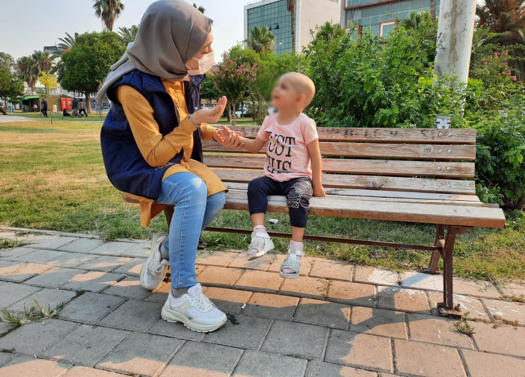Sara was moved to get treatment accompanying her mother