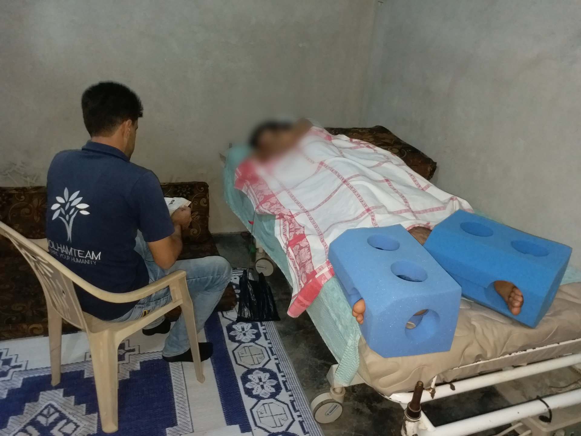 Ibrahim is an orphan who had a fall accident and needs urgent surgery