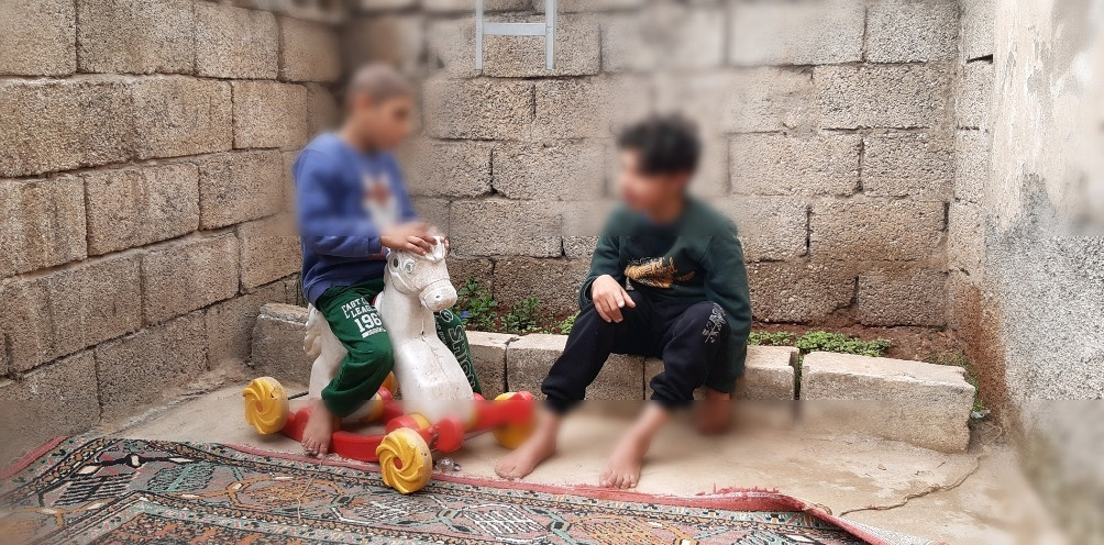 2 Children with Cerebral Atrophy