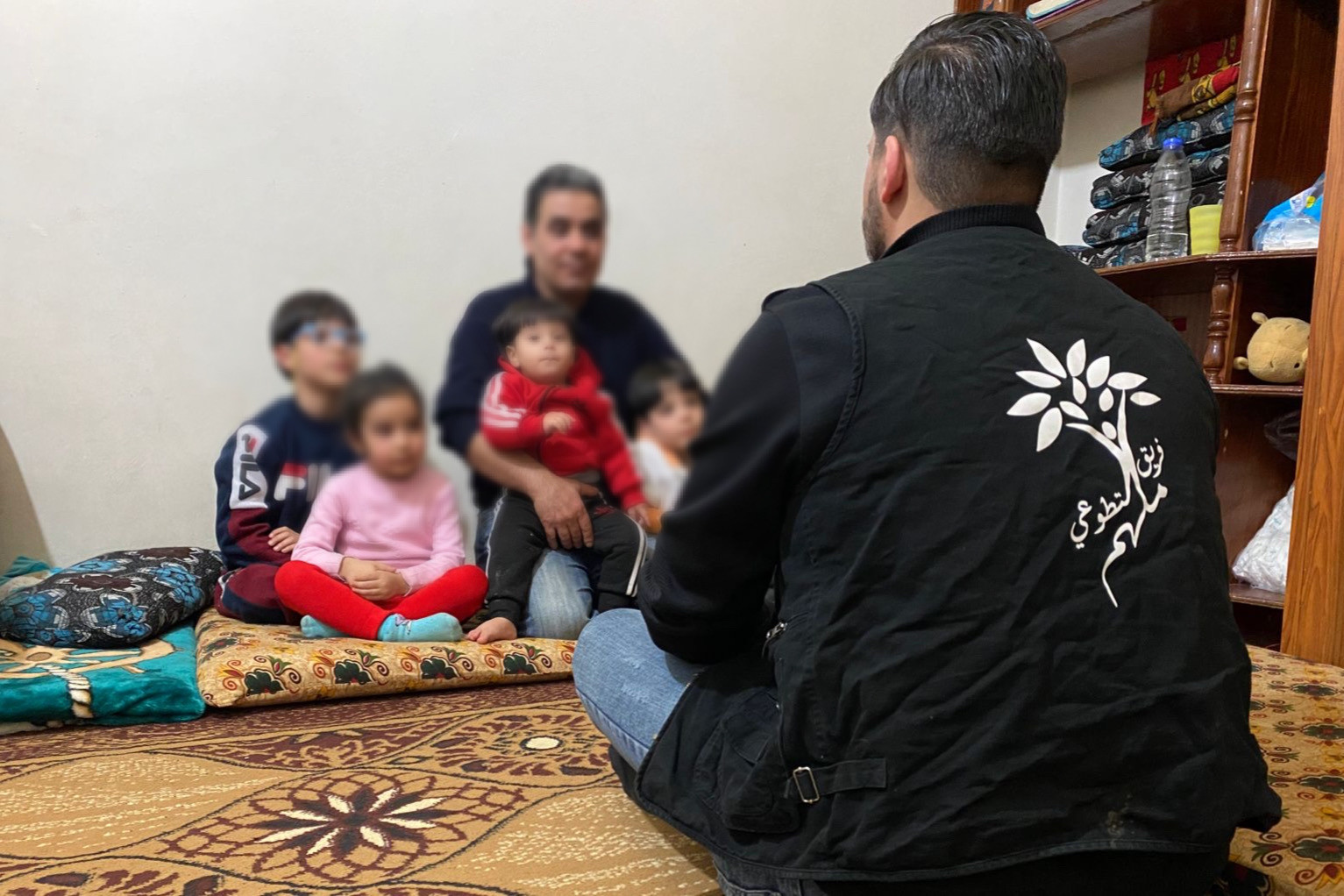 Fares and his family need food and warmth supplies
