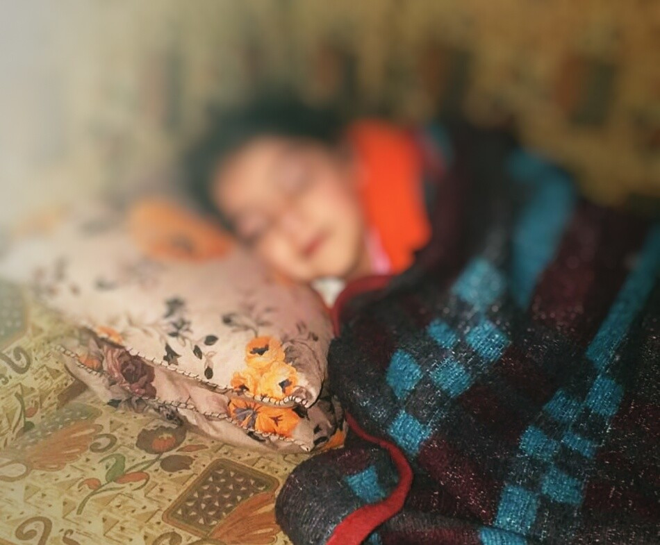 A baby girl suffers from acute Tonsillitis!