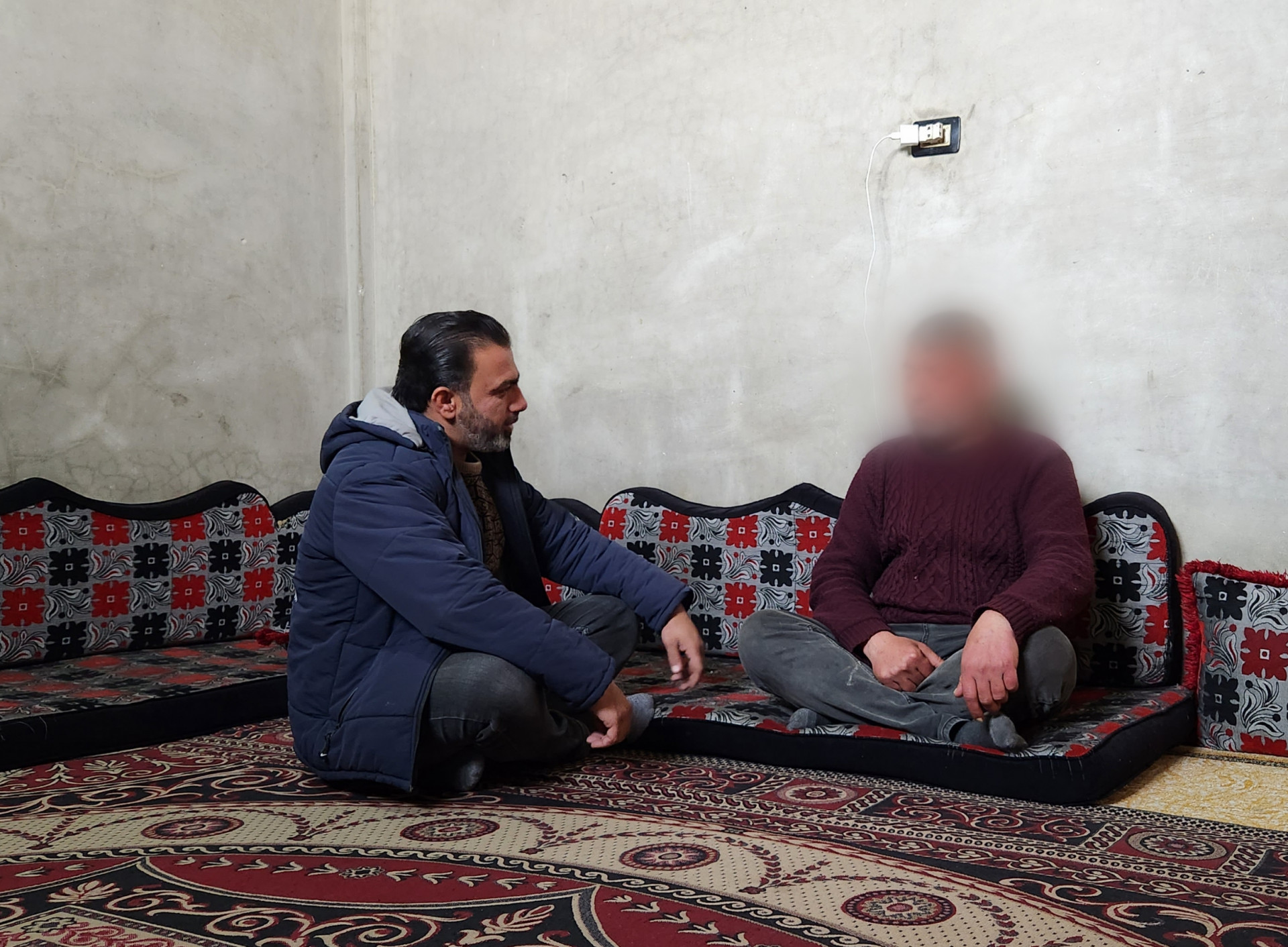 Muhammad's eyesight continued to weaken until he lost it and is now unable to provide for his family.